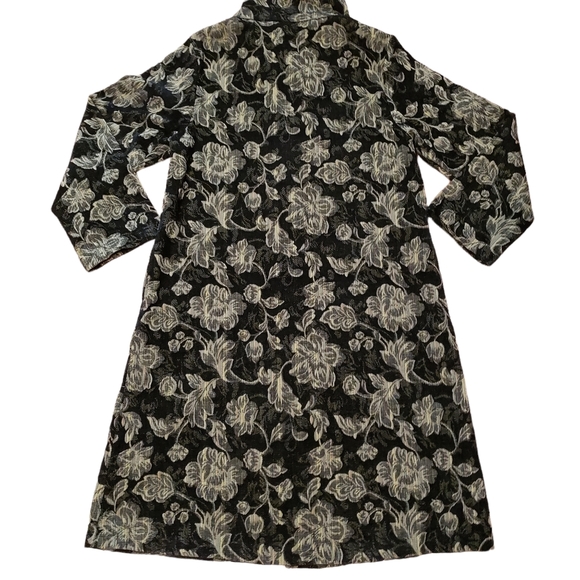 Vintage HabitaT clothes to live in Tapestry Woven Jacquard Coat/Long Blazer - Picture 5 of 16